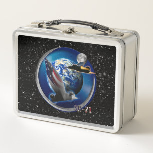 SR-71 Blackbird HIGH RANGERS Metal Lunch Box