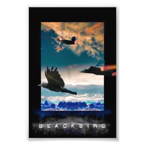 SR_71 Blackbird HIGH RANGERS Photo Print