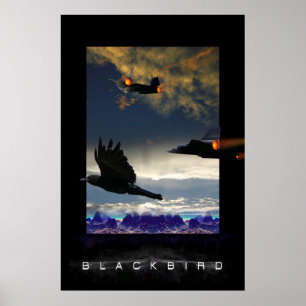 SR-71 Blackbird HIGH RANGERS Poster