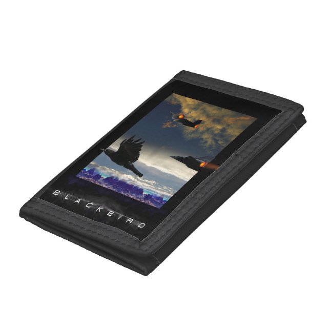 SR-71 Blackbird HIGH RANGERS Trifold Wallet (Bottom)