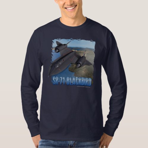 SR_71 Blackbird Long Sleeve T_Shirt