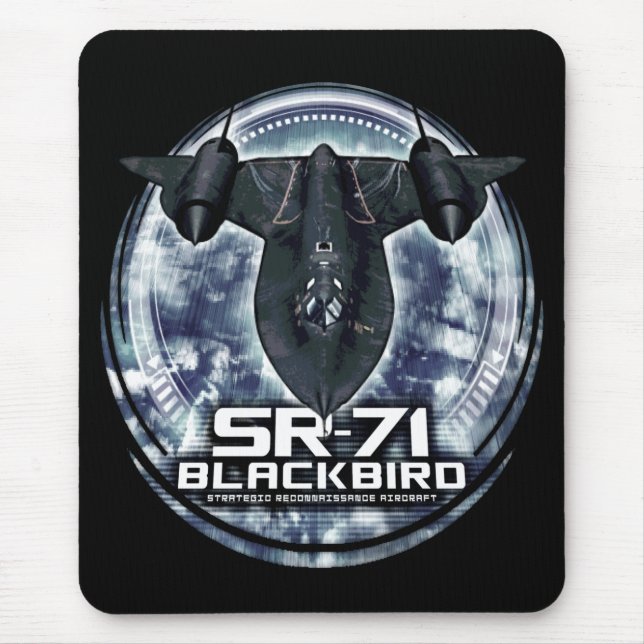 SR-71 Blackbird Mouse Pad (Front)