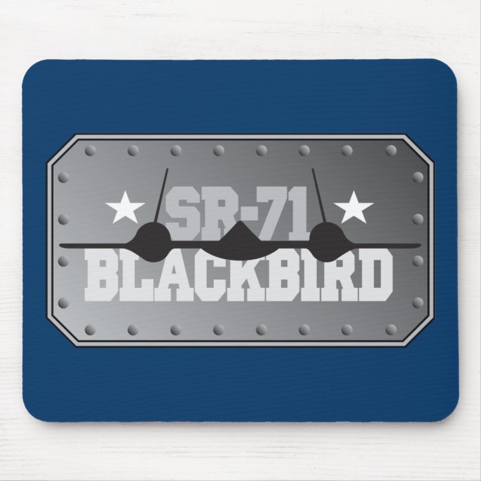 SR 71 Blackbird Mouse Pads