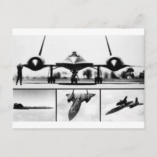 SR-71 BLACKBIRD POSTCARD
