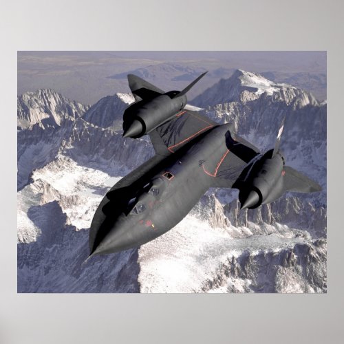 SR_71 Blackbird Poster