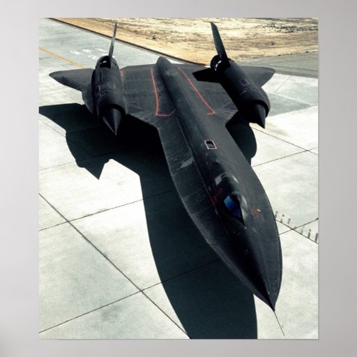 SR 71 Blackbird Poster | Zazzle