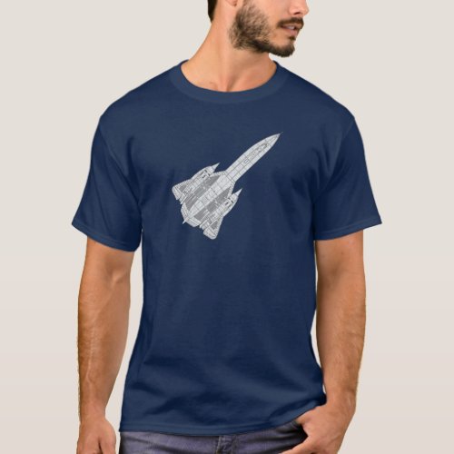SR 71 Blackbird T_Shirt