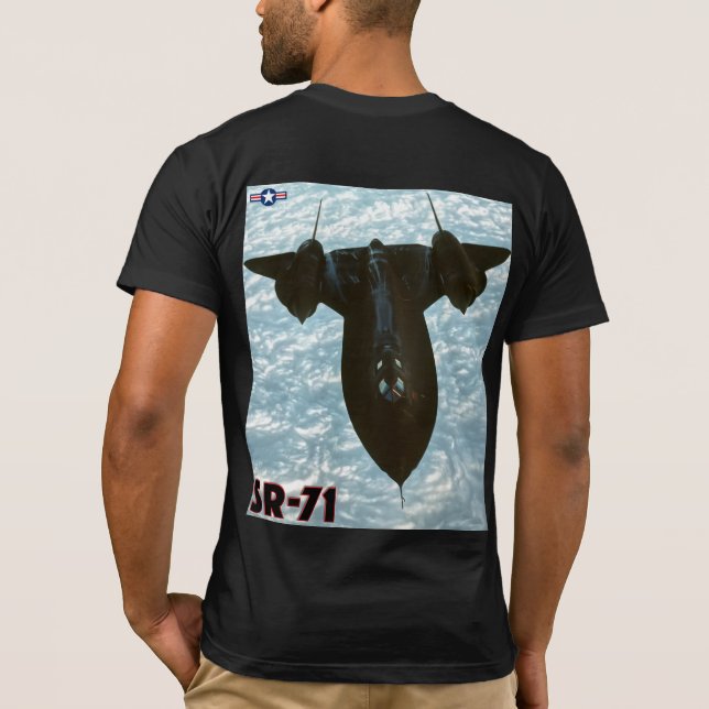 SR-71 BLACKBIRD T-Shirt (Back)