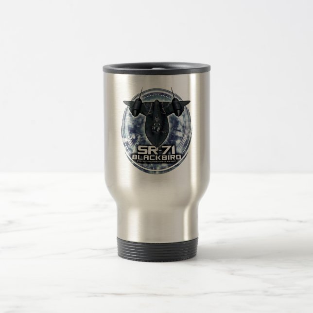 SR-71 Blackbird Travel Mug (Center)