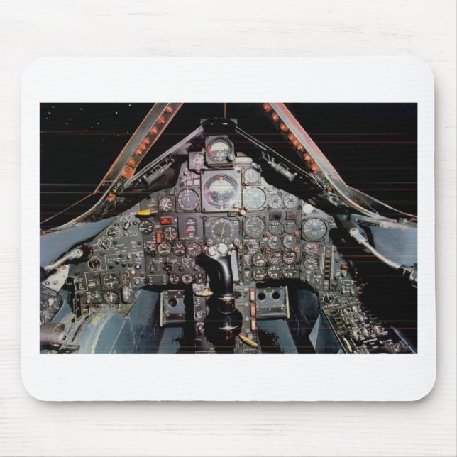 SR-71 Cockpit Center.jpg Mouse Pad (Front)