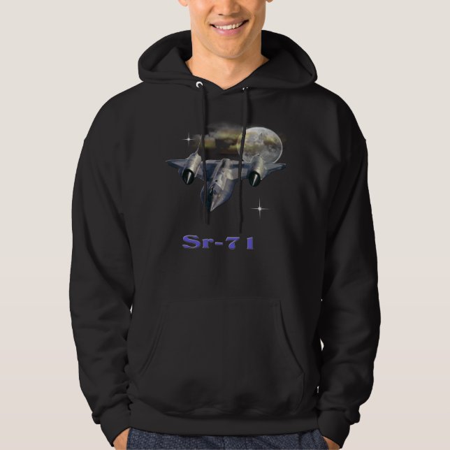Sr-71 military spy plane  hoodie (Front)