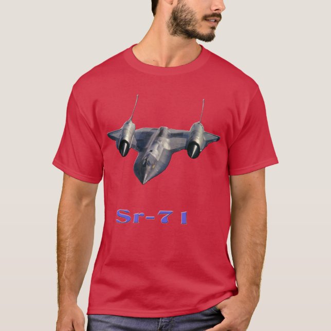 Sr-71 military spy plane T-Shirt (Front)