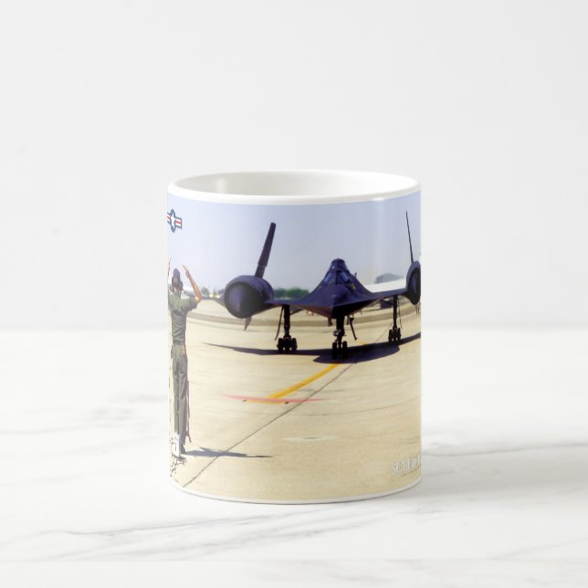 SR-71B BLACKBIRD COFFEE MUG (Center)