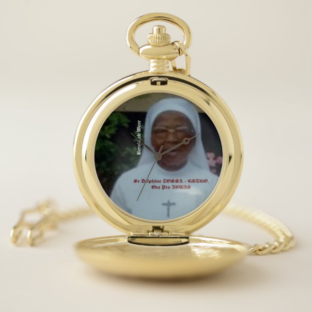 Sr Delphine of BENIN Pocket Watch (Inside)