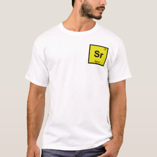 Sr - Sarod Music Chemistry Periodic Table Symbol T-Shirt