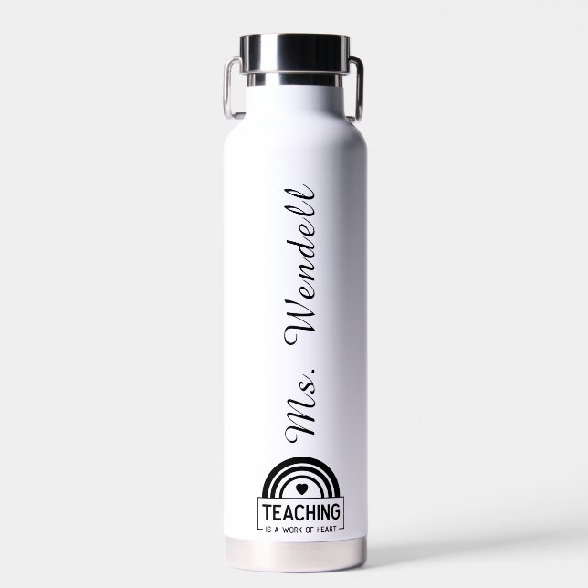  Srainless Steel Water Bottle (22 oz.) (Front)