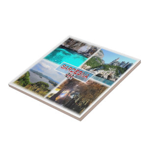 SRD003 SARDINIA, Mosaic, Italy, Fridge Ceramic Tile