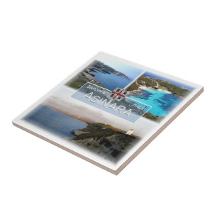 SRD027 ASINARA Mosaic, Sardinia, Italy, Ceramic Tile