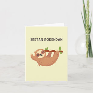 Sretan rođendan, Croatian Happy Birthday Card