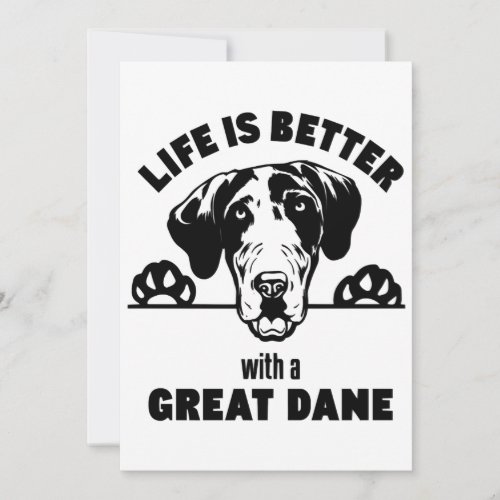 Srgdrr _ Life Is Better With A Great Dane Pullover Announcement