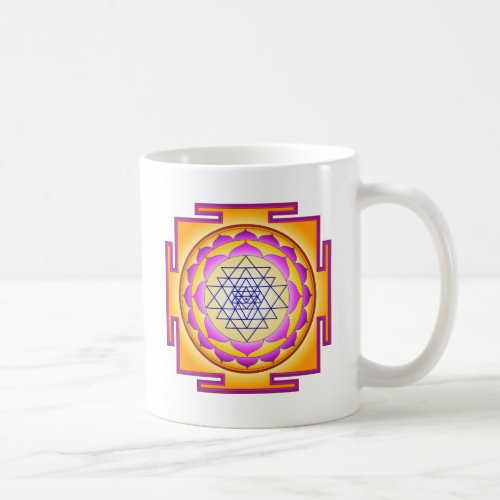 Sri Chakra Goddess Shri Lalitha Tripura Sundari Coffee Mug