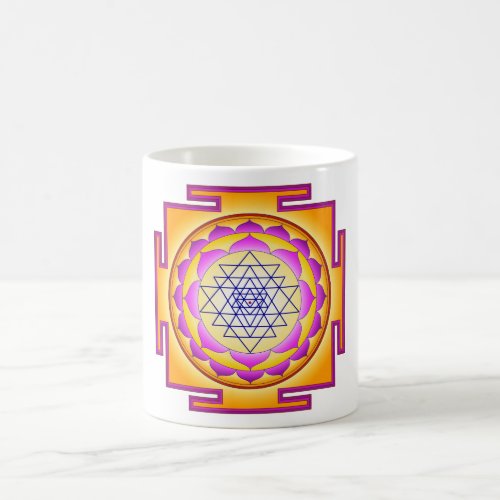 Sri Chakra Goddess Shri Lalitha Tripura Sundari Coffee Mug