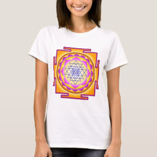 Sri Chakra Goddess Shri Lalitha Tripura Sundari T-Shirt