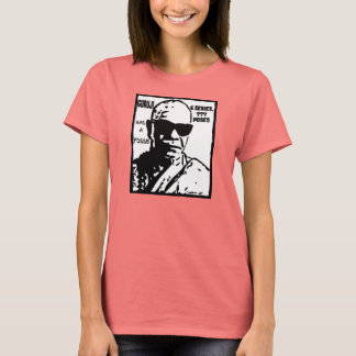 Sri K. Pattabhi Jois Ladies Shirt, Opaque Bkgd T-Shirt