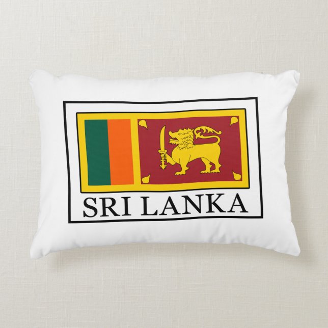 Sri Lanka Accent Pillow (Front)