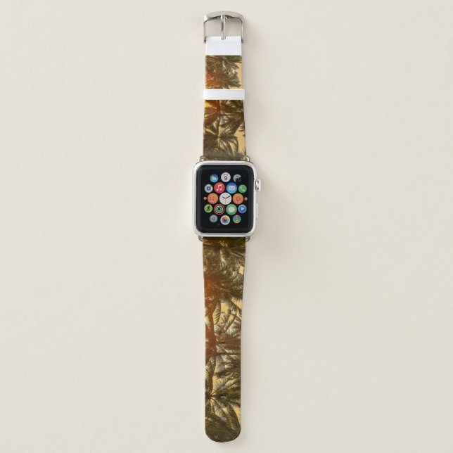 Sri Lanka Beach Sunset View Apple Watch Band (Front)
