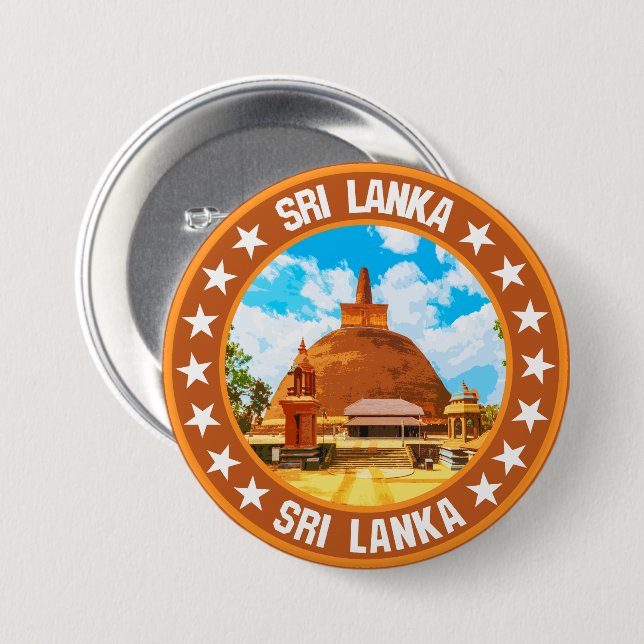 Sri Lanka                                          Button (Front & Back)