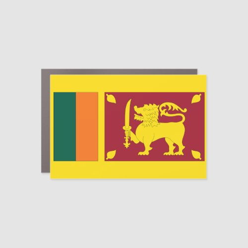 Sri Lanka Car Magnet