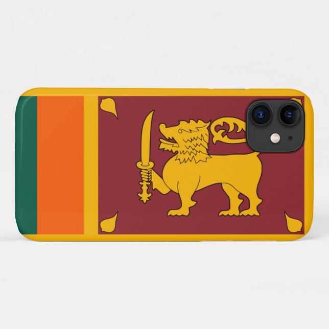Sri Lanka Case-Mate iPhone Case (Back (Horizontal))