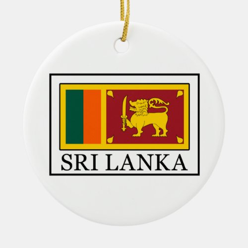Sri Lanka Ceramic Ornament