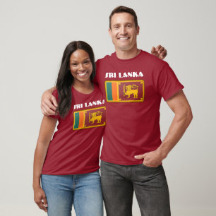 SRI LANKA Customizable Classic Tourist T-Shirt