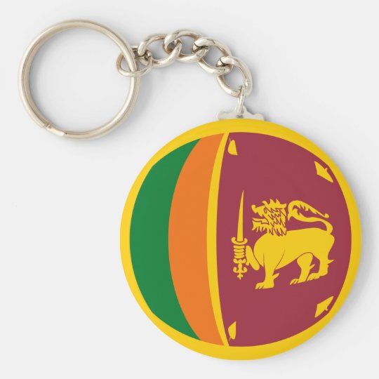 Sri Yantra Bronze Keychain