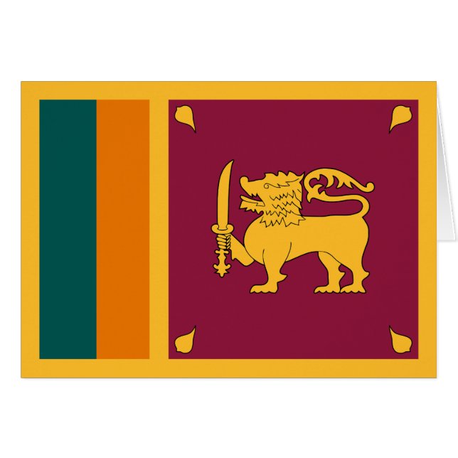 Sri Lanka Flag (Front Horizontal)