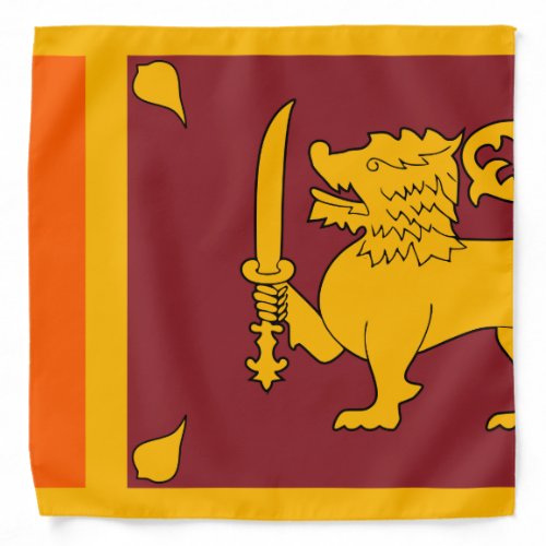 Sri Lanka Flag Bandana