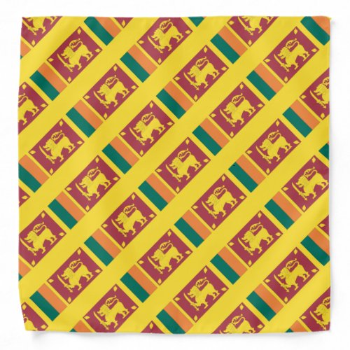 Sri Lanka Flag Bandana