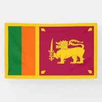Sri Lanka flag Banner