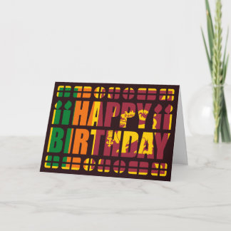 Sri Lanka Flag Birthday Card
