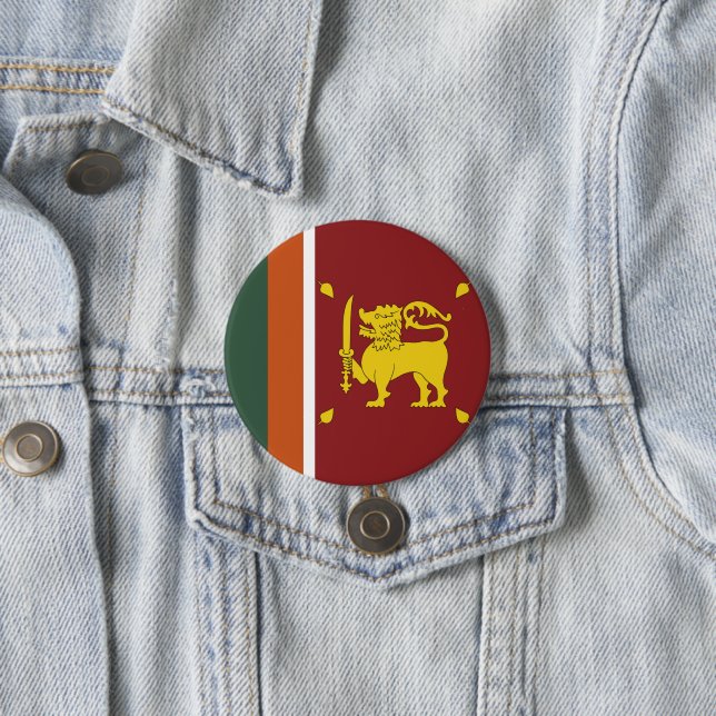 Sri Lanka flag Button (In Situ)