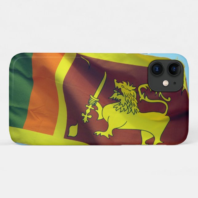 sri lanka flag Case-Mate iPhone case (Back (Horizontal))