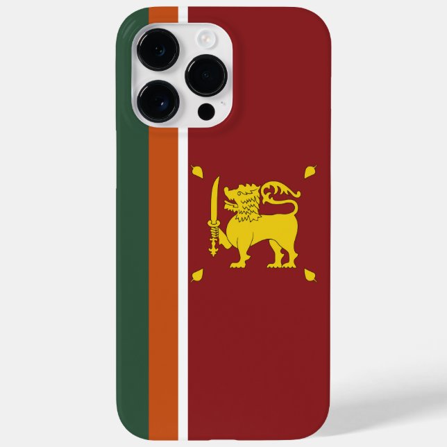 Sri Lanka flag Case-Mate iPhone Case (Back)