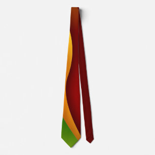 Sri Lanka Flag colors Neck Tie