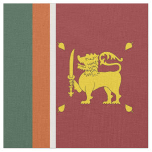 Sri Lanka flag Fabric