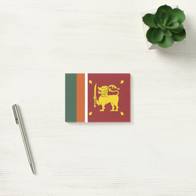 Sri Lanka flag Post-it Notes (Office)