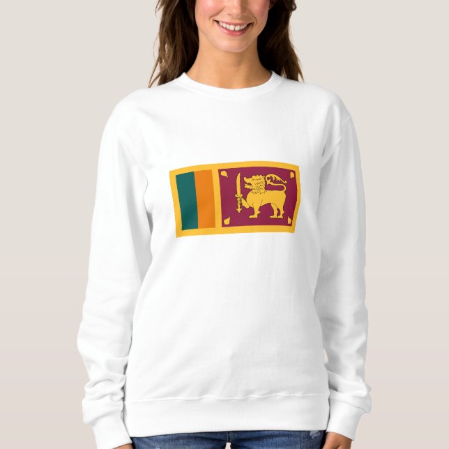 Sri Lanka Flag Sweatshirt (Front)