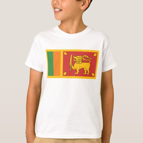 Sri Lanka Flag T_Shirt