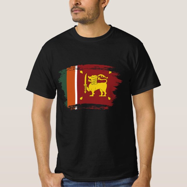 Sri Lanka flag T-Shirt (Front)